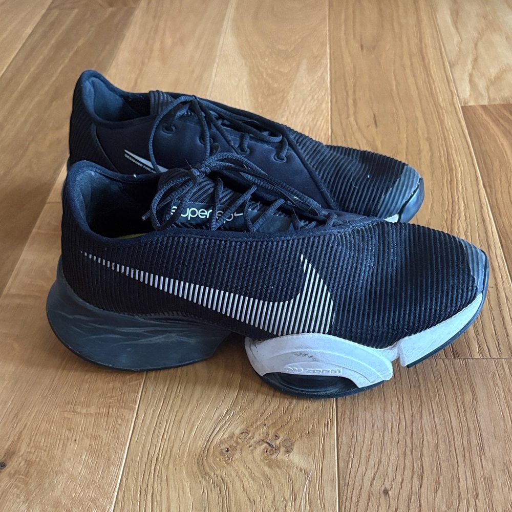 Nike Black and White Athletic Shoes